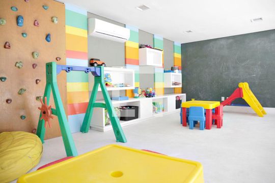 Área Comum Brinquedoteca de apartamento à venda com 2 quartos, 60m² em São João, Porto Alegre