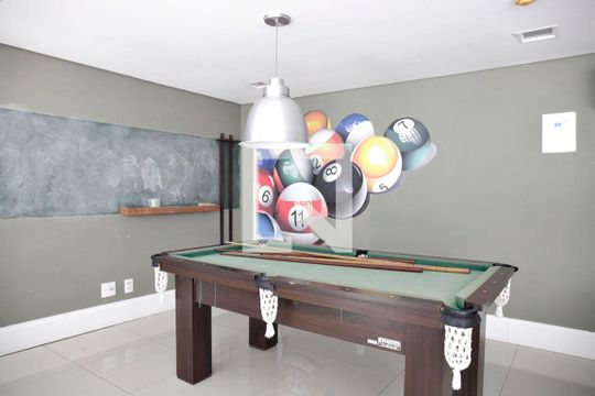 Área Comum Sala de Jogos de apartamento à venda com 2 quartos, 60m² em São João, Porto Alegre