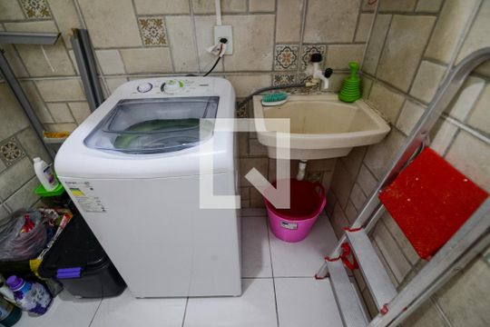 Área de Serviço de apartamento à venda com 2 quartos, 80m² em Tijuca, Rio de Janeiro
