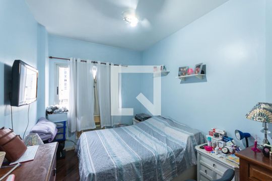 Suíte de apartamento à venda com 2 quartos, 80m² em Tijuca, Rio de Janeiro