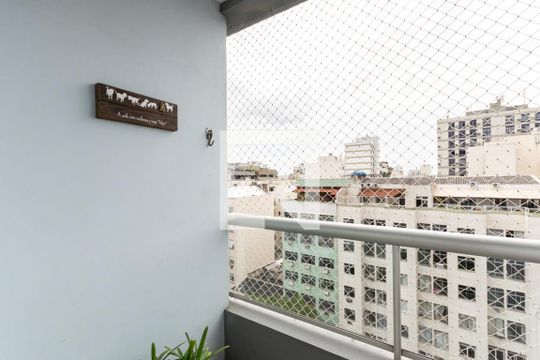 Varanda da Sala de apartamento à venda com 2 quartos, 80m² em Tijuca, Rio de Janeiro