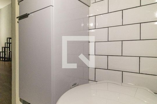 Banheiro - Armário de kitnet/studio à venda com 1 quarto, 29m² em Vila Buarque, São Paulo