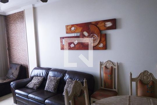 Sala de apartamento para alugar com 2 quartos, 60m² em Centro, São Vicente