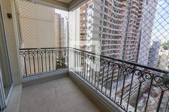 Varanda de apartamento para alugar com 3 quartos, 99m² em Jardim das Acácias, São Paulo