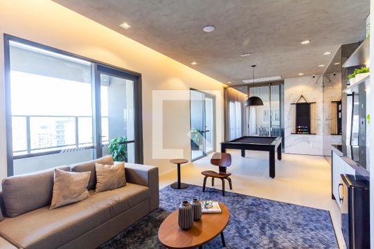 Sala de Jogos de kitnet/studio à venda com 1 quarto, 44m² em Itaim Bibi, São Paulo