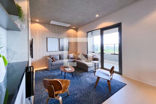 Área comum de apartamento à venda com 1 quarto, 44m² em Itaim Bibi, São Paulo