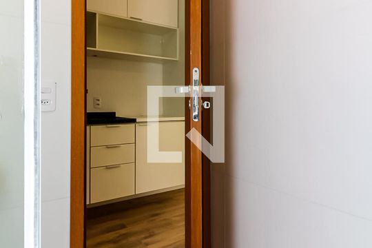 Banheiro de kitnet/studio à venda com 1 quarto, 24m² em Santana, São Paulo