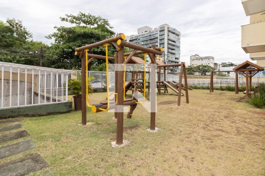 Área comum - Playground de apartamento à venda com 2 quartos, 50m² em Barra da Tijuca, Rio de Janeiro
