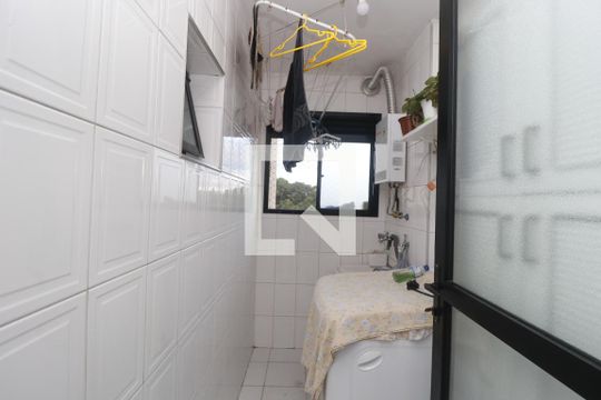 Área de Serviço de apartamento à venda com 3 quartos, 87m² em Mandaqui, São Paulo