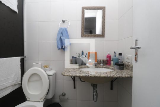 Banheiro da Suíte de apartamento à venda com 3 quartos, 87m² em Mandaqui, São Paulo
