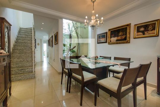 Sala de Jantar de casa de condomínio à venda com 4 quartos, 260m² em Jardim Vila Mariana, São Paulo