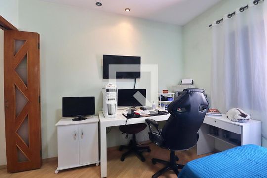 Quarto 1 - Suíte 1 de casa à venda com 3 quartos, 292m² em Vila Camilopolis, Santo André