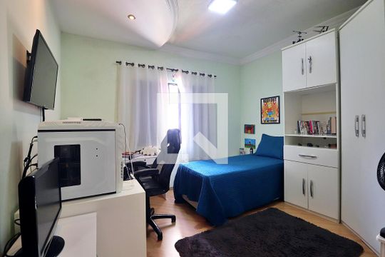 Quarto 1 - Suíte 1 de casa à venda com 3 quartos, 292m² em Vila Camilopolis, Santo André