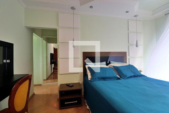 Quarto 2 - Suíte de casa à venda com 3 quartos, 292m² em Vila Camilopolis, Santo André