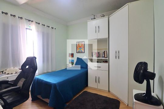 Quarto 1 - Suíte 1 de casa à venda com 3 quartos, 292m² em Vila Camilopolis, Santo André