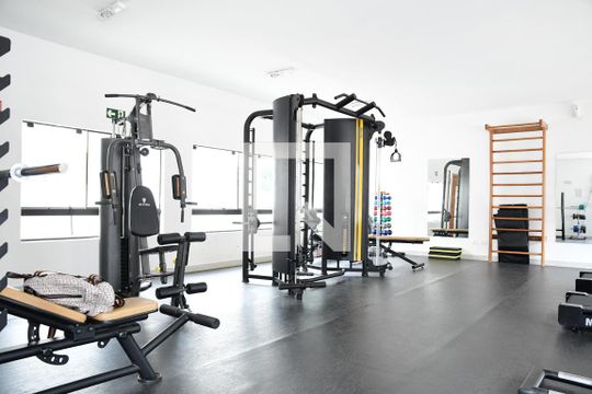 Área comum - Academia de casa de condomínio para alugar com 3 quartos, 105m² em Chácara Pavoeiro, Cotia