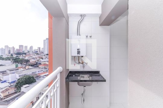 Área de Serviço de apartamento para alugar com 1 quarto, 32m² em Parque da Vila Prudente, São Paulo