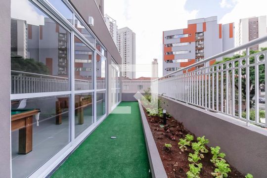 Área comum de apartamento para alugar com 1 quarto, 31m² em Parque da Vila Prudente, São Paulo
