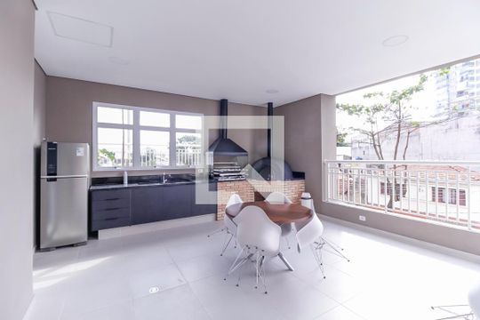 Área comum - Churrasqueira de apartamento para alugar com 1 quarto, 31m² em Parque da Vila Prudente, São Paulo