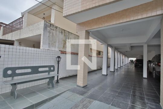 Área Comum - Garagem de apartamento para alugar com 2 quartos, 65m² em Campo Grande, Santos