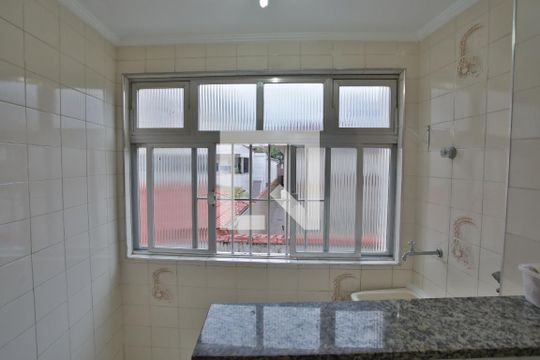 Área de Serviço de apartamento para alugar com 2 quartos, 65m² em Campo Grande, Santos