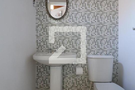 Lavabo de casa de condomínio à venda com 3 quartos, 110m² em Harmonia, Canoas