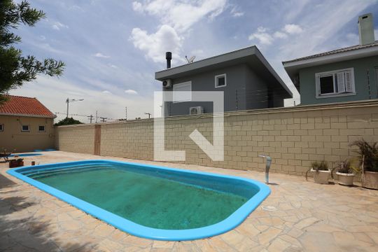Área comum - Piscina de casa de condomínio à venda com 3 quartos, 110m² em Harmonia, Canoas