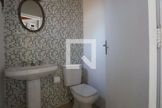 Lavabo de casa de condomínio à venda com 3 quartos, 110m² em Harmonia, Canoas