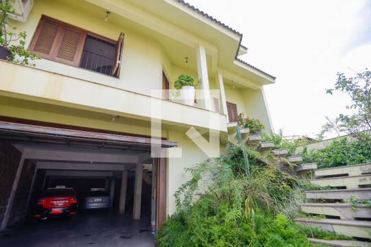 Fachada da casa de casa para alugar com 6 quartos, 512m² em Santa Tereza, Porto Alegre