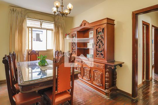 Sala de Jantar de apartamento à venda com 3 quartos, 105m² em Sion, Belo Horizonte