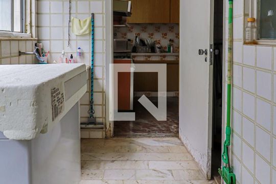 Área de Serviço de apartamento à venda com 3 quartos, 105m² em Sion, Belo Horizonte