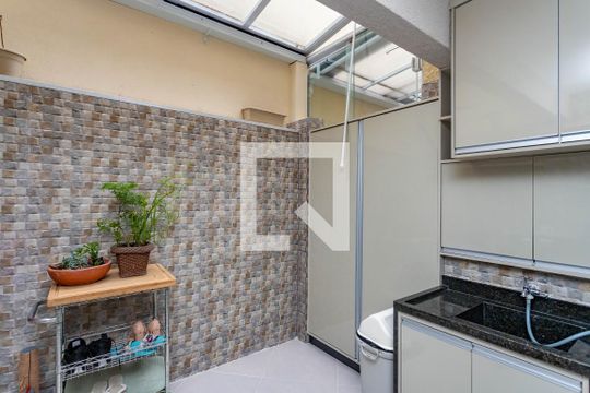 Área de serviço  de casa de condomínio à venda com 2 quartos, 110m² em Centro, Diadema