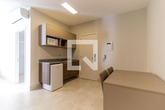 Cozinha de kitnet/studio à venda com 1 quarto, 39m² em Centro Histórico de São Paulo, São Paulo