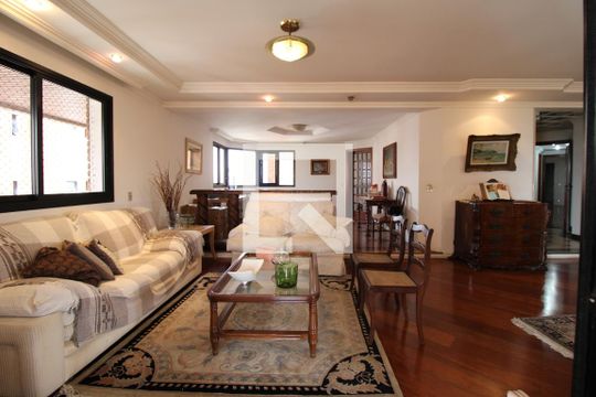 Sala de apartamento para alugar com 4 quartos, 270m² em Vila Ida, São Paulo