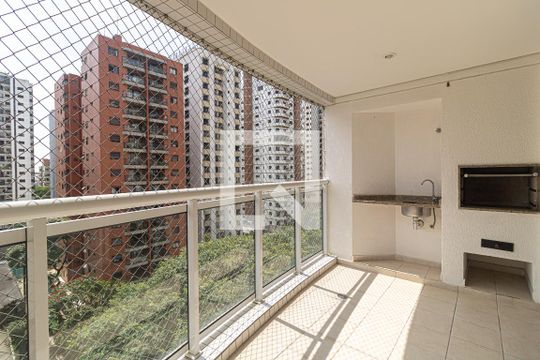 Varanda da Sala de apartamento para alugar com 3 quartos, 110m² em Vila Leopoldina, São Paulo