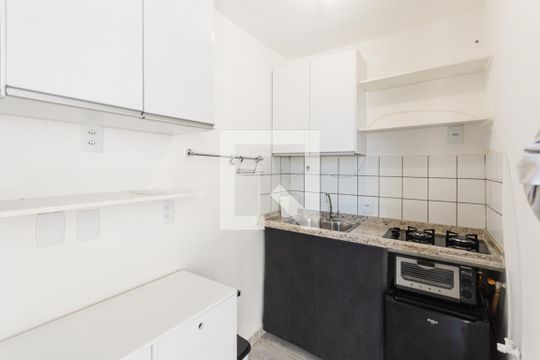 Cozinha de apartamento para alugar com 1 quarto, 35m² em Maracanã, Rio de Janeiro