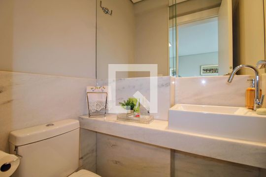 Lavabo de apartamento à venda com 4 quartos, 147m² em Anchieta, Belo Horizonte