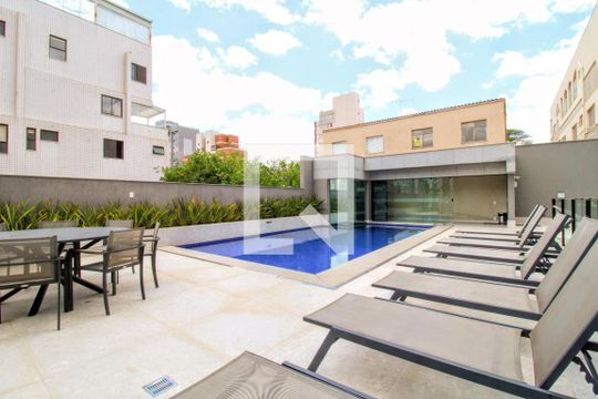 Área comum - Piscina de apartamento à venda com 4 quartos, 147m² em Anchieta, Belo Horizonte
