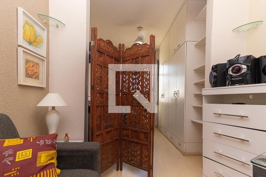 sala  de kitnet/studio para alugar com 1 quarto, 30m² em Botafogo, Rio de Janeiro
