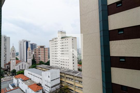 Vista da Sala de apartamento à venda com 3 quartos, 105m² em Vila Clementino, São Paulo