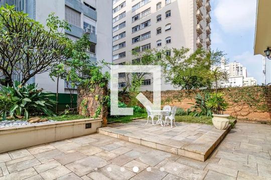 Área externa de apartamento para alugar com 1 quarto, 27m² em Jardim Paulista, São Paulo