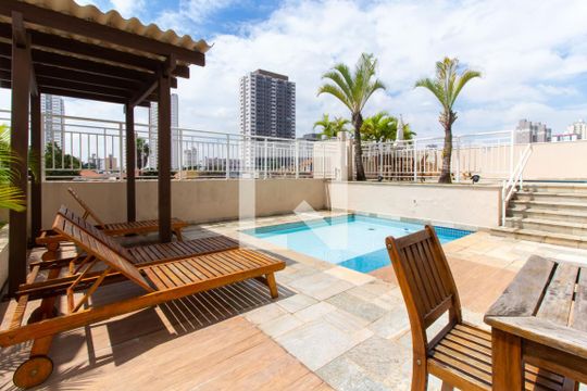 Piscina de apartamento à venda com 3 quartos, 73m² em Tatuapé, São Paulo