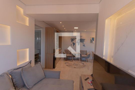 Sala de apartamento à venda com 2 quartos, 75m² em Ponte Preta, Campinas