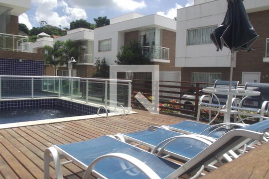 Área comum - Piscina de casa para alugar com 3 quartos, 179m² em Jacarepaguá, Rio de Janeiro