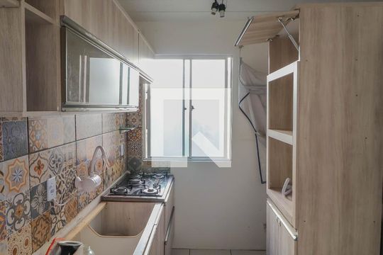 Cozinha de apartamento à venda com 2 quartos, 52m² em Canudos, Novo Hamburgo