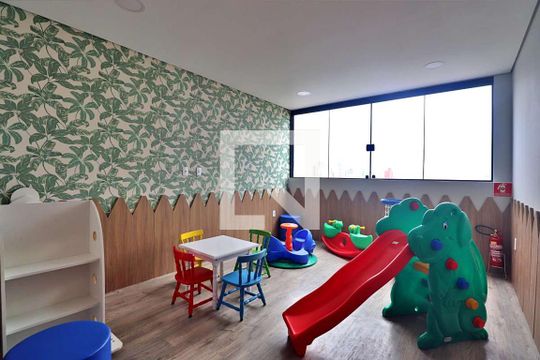 Brinquedoteca de apartamento para alugar com 2 quartos, 55m² em Jardim, Santo André