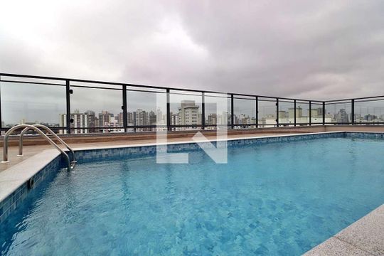 Área comum - Piscina de apartamento para alugar com 2 quartos, 55m² em Jardim, Santo André