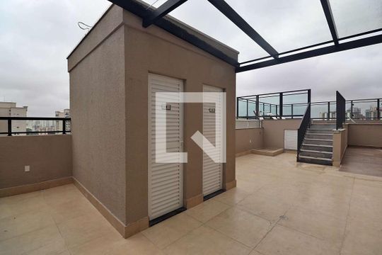 Área comum - Piscina de apartamento para alugar com 2 quartos, 55m² em Jardim, Santo André