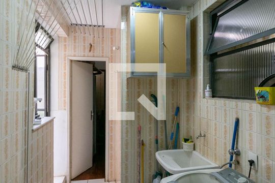 Área de Serviço de apartamento para alugar com 3 quartos, 155m² em Santa Lúcia, Belo Horizonte