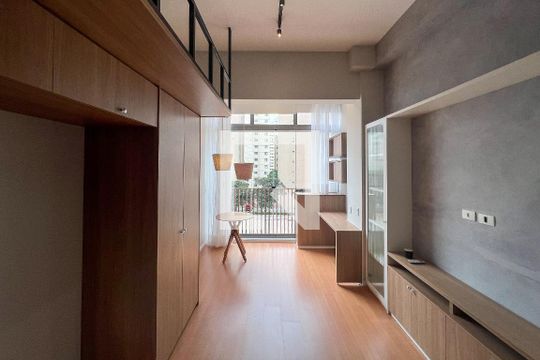 Studio de kitnet/studio para alugar com 1 quarto, 25m² em Perdizes, São Paulo